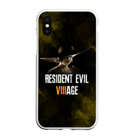 Чехол для iPhone XS Max матовый с принтом RESIDENT EVIL VILLAGE | LADY DIMITRESCU (Z) в Новосибирске, Силикон | Область печати: задняя сторона чехла, без боковых панелей | Тематика изображения на принте: horror | lady dimitrescu | resident evil | resident evil 8 | village | демитреска | деревня | димитреску | леди димитреска | обитель зла | резидент эвил | ресидент евил | хоррор