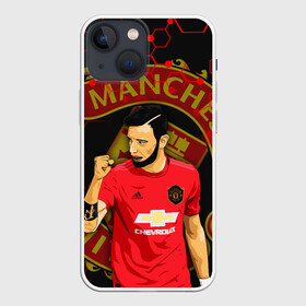 Чехол для iPhone 13 mini с принтом БРУНО ФЕРНАНДЕШ   ПОБЕДА в Новосибирске,  |  | bruno miguel borges fernandes | football | manchester united | sport | бруно фернандеш | манчестер юнайтед | спорт. | футбол