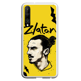 Чехол для Honor P30 с принтом ЗЛАТАН ИБРАГИМОВИЧ / ZLATAN в Новосибирске, Силикон | Область печати: задняя сторона чехла, без боковых панелей | Тематика изображения на принте: football | sport | zlatan ibrahimovic | златан ибрагимович | милан | сборная швеции. zlatan | спорт | футбол