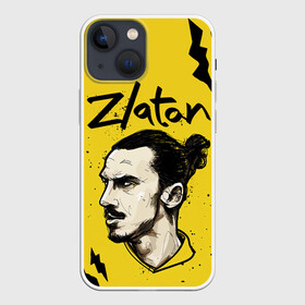 Чехол для iPhone 13 mini с принтом ЗЛАТАН ИБРАГИМОВИЧ   ZLATAN в Новосибирске,  |  | football | sport | zlatan ibrahimovic | златан ибрагимович | милан | сборная швеции. zlatan | спорт | футбол