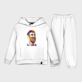 Детский костюм хлопок Oversize с принтом Messi Smile в Новосибирске,  |  | argentina | barca | barcelona | football | lionel | messi | spain | sport | аргентина | барса | барселона | гол | золотой мяч | игрок | испания | камп ноу | лионель | месси | мяч | спорт | тренер | футбол | чемпион | чемпионат