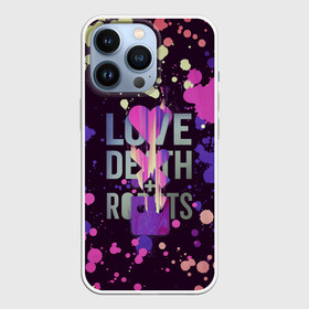 Чехол для iPhone 13 Pro с принтом Love, Death and Robots в Новосибирске,  |  | cartoon | death | fantasy | heavy | horror | metal | miller | netflix | robots | tim | witness | любовь | миллер | мультфильм | робот | роботы | тим | ужасы | фэнтези