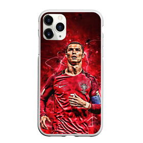 Чехол для iPhone 11 Pro матовый с принтом Cristiano Ronaldo (Portugal) в Новосибирске, Силикон |  | 7 | cr | cr7 | cristiano | fc | fifa | footbal | juventus | madrid | portugal | real | ronaldo | soccer | криштиану | лига | мяч | мячик | поле | португалия | роналду | спорт | форма | футбол | футболист | футбольная | футбольный | чемпион |