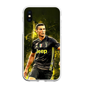 Чехол для iPhone XS Max матовый с принтом Cristiano Ronaldo (Juventus) в Новосибирске, Силикон | Область печати: задняя сторона чехла, без боковых панелей | 7 | cr | cr7 | cristiano | fc | fifa | footbal | juventus | madrid | portugal | real | ronaldo | soccer | криштиану | лига | мяч | мячик | поле | португалия | роналду | спорт | форма | футбол | футболист | футбольная | футбольный | чемпион |