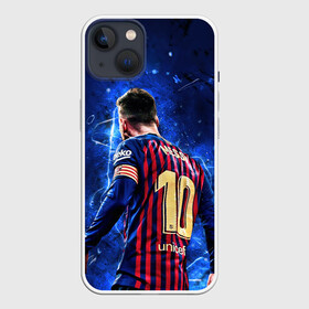 Чехол для iPhone 13 с принтом Leo Messi | Лео Месси | 10 в Новосибирске,  |  | 10 | argentina | barcelona | fc | fifa | footbal | leo | lionel | messi | soccer | аргентина | барселона | лео | лига | лионель | месси | мяч | мячик | поле | спорт | форма | футбол | футболист | футбольная | футбольный | чемпион