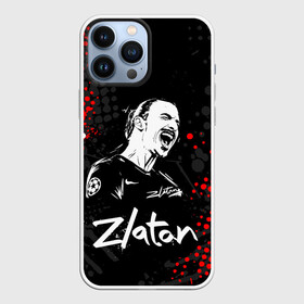 Чехол для iPhone 13 Pro Max с принтом ЗЛАТАН ИБРАГИМОВИЧ   ZLATAN в Новосибирске,  |  | football | grunge | sport | zlatan ibrahimovic | брызги. | гранж | златан ибрагимович | милан | сборная швеции | спорт | футбол