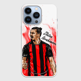 Чехол для iPhone 13 Pro с принтом ЗЛАТАН ИБРАГИМОВИЧ   МИЛАН в Новосибирске,  |  | fire | football | sport | zlatan ibrahimovic | златан ибрагимович | милан | огонь | пламя. | сборная швеции | спорт | футбол