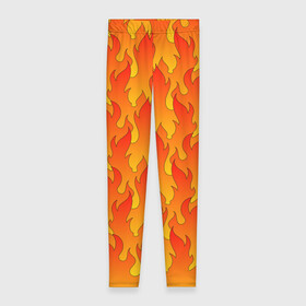Леггинсы 3D с принтом ПЛАМЯ 2 0 в Новосибирске, 80% полиэстер, 20% эластан | Эластичный пояс, зауженные к низу, низкая посадка | fire | flame | горячий | желтый | красный | летний | огонь | пожар | стиль | теплый | тренд | языки пламени | яркий