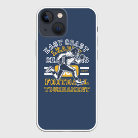 Чехол для iPhone 13 mini с принтом Американский Футбол в Новосибирске,  |  | american football | nfl | rugby | rugby 7 | американский футбол | бутсы | ворота | гол | защитник | игра | клуб | лига | мяч | нфл | пенальти | регби | регби 7 | регбилиг | соревнования | спорт | стадион | форвард