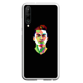 Чехол для Honor P30 с принтом Paulo Dybala Pop Art в Новосибирске, Силикон | Область печати: задняя сторона чехла, без боковых панелей | Тематика изображения на принте: art | champion | dybala | football | form | institute | juventus | palermo | paulo | player | pop | soccer | uniform | дибала | институто | легенда | палермо | пауло | форма | футбол | футбола | футболист | чемпион | ювентус