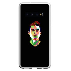 Чехол для Samsung Galaxy S10 с принтом Paulo Dybala Pop Art в Новосибирске, Силикон | Область печати: задняя сторона чехла, без боковых панелей | Тематика изображения на принте: art | champion | dybala | football | form | institute | juventus | palermo | paulo | player | pop | soccer | uniform | дибала | институто | легенда | палермо | пауло | форма | футбол | футбола | футболист | чемпион | ювентус