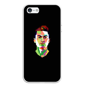 Чехол для iPhone 5/5S матовый с принтом Paulo Dybala Pop Art в Новосибирске, Силикон | Область печати: задняя сторона чехла, без боковых панелей | art | champion | dybala | football | form | institute | juventus | palermo | paulo | player | pop | soccer | uniform | дибала | институто | легенда | палермо | пауло | форма | футбол | футбола | футболист | чемпион | ювентус