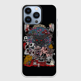 Чехол для iPhone 13 Pro с принтом Азейк и боссы в Новосибирске,  |  | afterbirth | indie | lucifer | rebirth | repentance | rogue like | the binding of isaac | айзек | жертва | жертвоприношение исаака | инди | исаак | исак | люцифер | рогалик