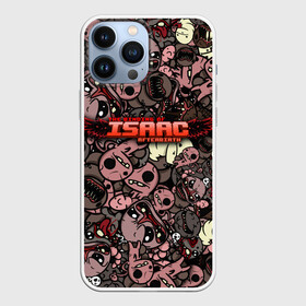 Чехол для iPhone 13 Pro Max с принтом Binding of Isaac Stickerbomb в Новосибирске,  |  | afterbirth | art | boss | game | gaming | pattern | roguelike | rpg | steam | stickerbombing | the binding of isaac | арт | графика | жертвоприношение исаака | игра | изаак | иллюстрация | паттерн | рисунки | рисунок | рогалик | стикербомбин