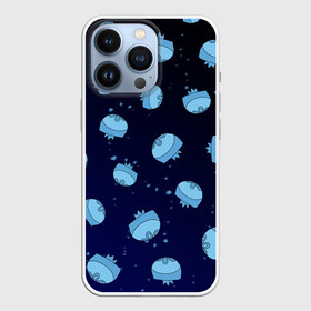 Чехол для iPhone 13 Pro с принтом Медузы в океане в Новосибирске,  |  | animals | fish | ocean | sea | summer | бездна | вода | глубина | животные | звери | лето | медуза | море | морские жители | мультяшный | океан | под водой | подводный мир | природа | рыбка | рыбы | узор | фауна | фэнте