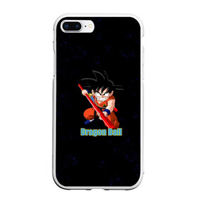 Чехол для iPhone 7Plus/8 Plus матовый с принтом Dragon Ball в Новосибирске, Силикон | Область печати: задняя сторона чехла, без боковых панелей | Тематика изображения на принте: dragon ball | аниме | в топе | в тренде | комиксы | мультфильмы