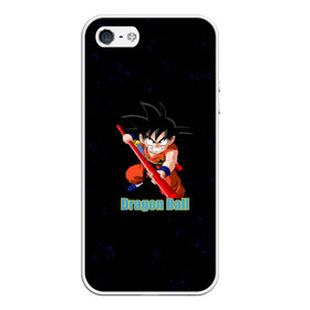 Чехол для iPhone 5/5S матовый с принтом Dragon Ball в Новосибирске, Силикон | Область печати: задняя сторона чехла, без боковых панелей | Тематика изображения на принте: dragon ball | аниме | в топе | в тренде | комиксы | мультфильмы