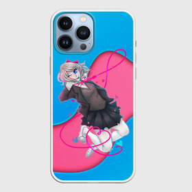 Чехол для iPhone 13 Pro Max с принтом Саёри в Новосибирске,  |  | anime | game | games | monika | natsuki | sayori | yuri | аниме | визуальный роман | доки доки | игра | игры | литературный клуб | моника | нацуки | саёри | юри