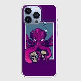 Чехол для iPhone 13 Pro с принтом Ктулху в Новосибирске,  |  | кракен | ктулху | монстр | морской монстр | осьминог | чудище | чудовище