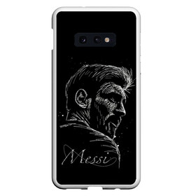 Чехол для Samsung S10E с принтом ЛИОНЕЛЬ МЕССИ / LIONEL MESSI в Новосибирске, Силикон | Область печати: задняя сторона чехла, без боковых панелей | argentina | barcelona | football | lionel andrs messi | sport | uefa | аргентина | барселона | лионель месси | спорт | уефа. | футбол