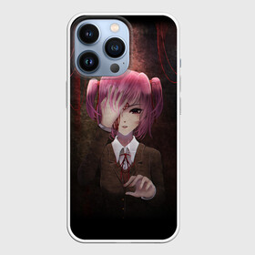 Чехол для iPhone 13 Pro с принтом Нацуки (Natsuki) в Новосибирске,  |  | anime | doki doki literature club | monika | natsuki | sayori | yuri | аниме | доки доки | доки доки литературный клуб | моника | нацуки | саёри | юри