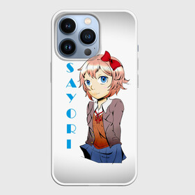 Чехол для iPhone 13 Pro с принтом Doki Doki SAYORI в Новосибирске,  |  | anime | doki doki literature club | monika | natsuki | sayori | yuri | аниме | доки доки | доки доки литературный клуб | моника | нацуки | саёри | юри