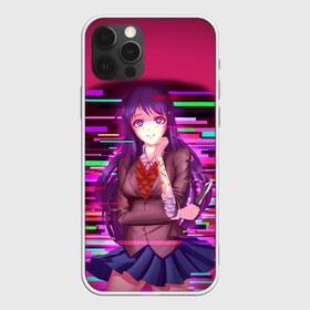 Чехол для iPhone 12 Pro Max с принтом Literature Club Юри (Yuri) в Новосибирске, Силикон |  | Тематика изображения на принте: anime | doki doki literature club | monika | natsuki | sayori | yuri | аниме | доки доки | доки доки литературный клуб | моника | нацуки | саёри | юри