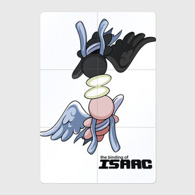 Магнитный плакат 2Х3 с принтом Angels The Binding of isaac в Новосибирске, Полимерный материал с магнитным слоем | 6 деталей размером 9*9 см | Тематика изображения на принте: binding | gabriel | isaac | monsters | uriel | гавриил | исаак | монстры | уриил