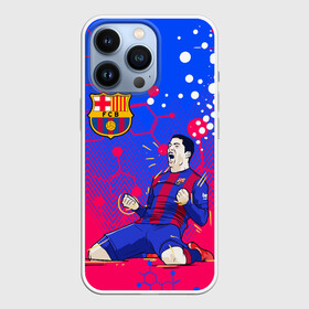 Чехол для iPhone 13 Pro с принтом ЛУИС СУАРЕС   БАРСЕЛОНА в Новосибирске,  |  | barcelona | football | luis suarez | sport | uefa | барселона | луис суарес | спорт | уефа. | футбол