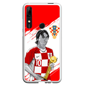 Чехол для Honor P Smart Z с принтом ЛУКА МОДРИЧ LUKA MODRIC в Новосибирске, Силикон | Область печати: задняя сторона чехла, без боковых панелей | football | luka modric | real madrid. | sport | лука модрич | реал мадрид | сборная хорватии | спорт | футбол