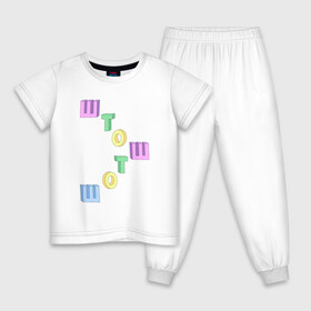Детская пижама хлопок с принтом штотштош в Новосибирске, 100% хлопок |  брюки и футболка прямого кроя, без карманов, на брюках мягкая резинка на поясе и по низу штанин
 | кот | меме | прикол | штош | юмор