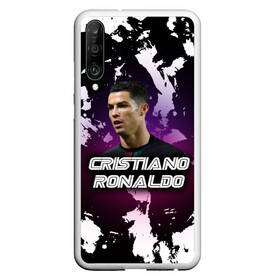 Чехол для Honor P30 с принтом Cristiano Ronaldo в Новосибирске, Силикон | Область печати: задняя сторона чехла, без боковых панелей | cristiano | cristiano ronaldo | ronaldo | криштиану роналду | криштиану роналду душ сантуш авейру | португалия | ювентус