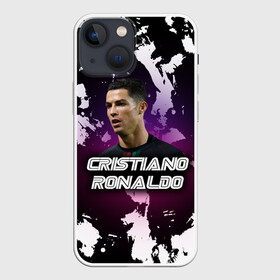Чехол для iPhone 13 mini с принтом Cristiano Ronaldo в Новосибирске,  |  | cristiano | cristiano ronaldo | ronaldo | криштиану роналду | криштиану роналду душ сантуш авейру | португалия | ювентус
