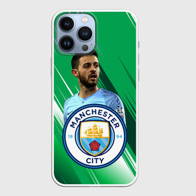 Чехол для iPhone 13 Pro Max с принтом Silva Bernardo Манчестер Сити в Новосибирске,  |  | manchester city | бернарду силва | манчестер сити | сборная португалии | футбол | футболист