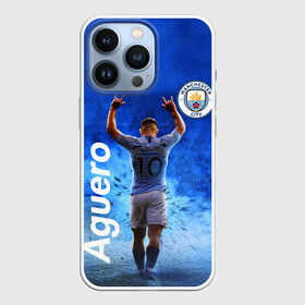 Чехол для iPhone 13 Pro с принтом СЕРХИО АГУЭРО   МАНЧЕСТЕР СИТИ в Новосибирске,  |  | football | manchester city | sergio leonel aguero del castillo | sport | манчестер сити | сборная аргентины. | спорт | футбол