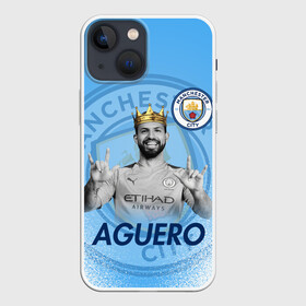 Чехол для iPhone 13 mini с принтом СЕРХИО АГУЭРО   SERGIO AGUERO в Новосибирске,  |  | football | manchester city | sergio leonel aguero del castillo | sport | манчестер сити | сборная аргентины. | спорт | футбол