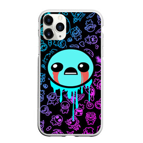 Чехол для iPhone 11 Pro матовый с принтом Blue Isaac в Новосибирске, Силикон |  | binding | game | games | hell | isaac | the binding of isaac | ад | жертвоприношение исаака | игра | игры | исаак