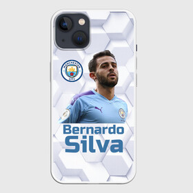 Чехол для iPhone 13 с принтом Silva Bernardo Манчестер Сити в Новосибирске,  |  | manchester city | бернарду силва | манчестер сити | сборная португалии | футбол | футболист