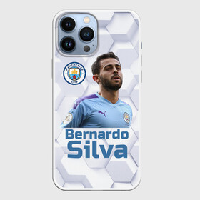 Чехол для iPhone 13 Pro Max с принтом Silva Bernardo Манчестер Сити в Новосибирске,  |  | manchester city | бернарду силва | манчестер сити | сборная португалии | футбол | футболист