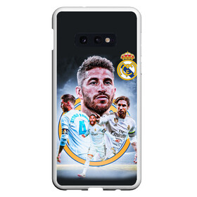 Чехол для Samsung S10E с принтом СЕРХИО РАМОС / SERGIO RAMOS в Новосибирске, Силикон | Область печати: задняя сторона чехла, без боковых панелей | football | real madrid | sergio ramos | sport | uefa | реал мадрид | сборная испании. | серхио рамос | спорт | уефа | футбол