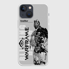 Чехол для iPhone 13 mini с принтом Excalibur в Новосибирске,  |  | excalibur | game | games | inaros | ivara | logo | lotus | nezha | rhino | saryn | stalker | symbol | tenno | trinity | warframe | варфрейм | игра | игры | лого | лотос | раса | символ | сталкер | тэнно | экзоскелет