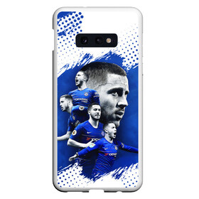 Чехол для Samsung S10E с принтом ЭДЕН АЗАР / EDEN HAZARD в Новосибирске, Силикон | Область печати: задняя сторона чехла, без боковых панелей | chelsea | eden michael hazard | football | real madrid | sport | uefa | реал мадрид | сборная бельгии. | спорт | уефа | футбол | хазард | челси | эден азар