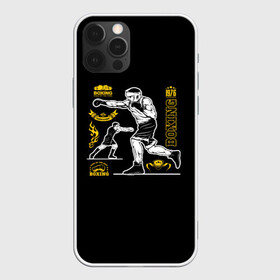 Чехол для iPhone 12 Pro с принтом BOXING в Новосибирске, силикон | область печати: задняя сторона чехла, без боковых панелей | boxing | fight club | mma | ufc | боевые искусства | боец | бои | бойцовский клуб | бокс | боксёр | борьба | воин | единоборства | кикбоксинг | майк тайсон | мма | муай тай | мухаммед али | рукопашный бой | сила