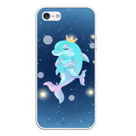 Чехол для iPhone 5/5S матовый с принтом Два дельфина в Новосибирске, Силикон | Область печати: задняя сторона чехла, без боковых панелей | cute | dolphin | два дельфина | дельфин | дельфинами | милый | мир | подводный