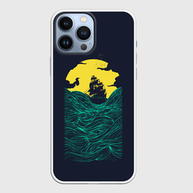 Чехол для iPhone 13 Pro Max с принтом Window to the Sea в Новосибирске,  |  | akean | clouds | dawn | sailboat | sea | seagulls | ship | storm | sunset | travel | water | waves | акеан | вода | волны | закат | корабль | море | облака | парусник | путешествие | рассвет | тучи | чайки | шторм