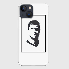 Чехол для iPhone 13 mini с принтом Легендарный Футболист Роналду в Новосибирске,  |  | игра ногой | кристиан | криштиан | криштиан роналду | роналду | футбол | футболист | футбольный мяч | футбольчик