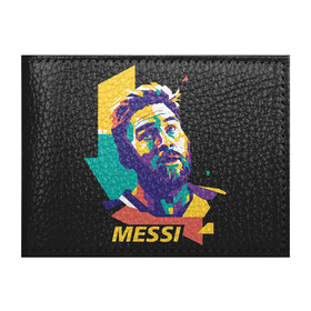 Обложка для студенческого билета с принтом Color Messi в Новосибирске, натуральная кожа | Размер: 11*8 см; Печать на всей внешней стороне | Тематика изображения на принте: argentina | barca | barcelona | football | lionel | messi | spain | sport | аргентина | барса | барселона | гол | золотой мяч | игрок | испания | камп ноу | лионель | месси | мяч | спорт | тренер | футбол | чемпион |