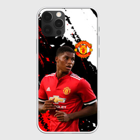 Чехол для iPhone 12 Pro Max с принтом Manchester United: Рашфорд. в Новосибирске, Силикон |  | Тематика изображения на принте: fc | fcmu | football | football club | manchester united | marcus rashford | red devils | sport | красные дьяволы | манчестер юнайтед | маркус рашфорд | спорт | фк | фкмю | футбол | футбольный клуб