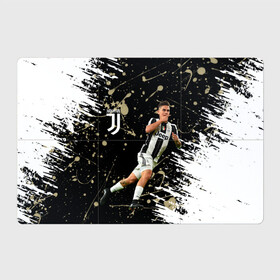 Магнитный плакат 3Х2 с принтом Juventus Пауло Дибала в Новосибирске, Полимерный материал с магнитным слоем | 6 деталей размером 9*9 см | cr7 | juve | juventus | paulo dybala | ronaldo | пауло дибала | роналдо | ювентус