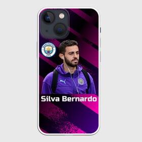 Чехол для iPhone 13 mini с принтом Silva Bernardo Манчестер Сити в Новосибирске,  |  | manchester city | бернарду силва | манчестер сити | сборная португалии | футбол | футболист